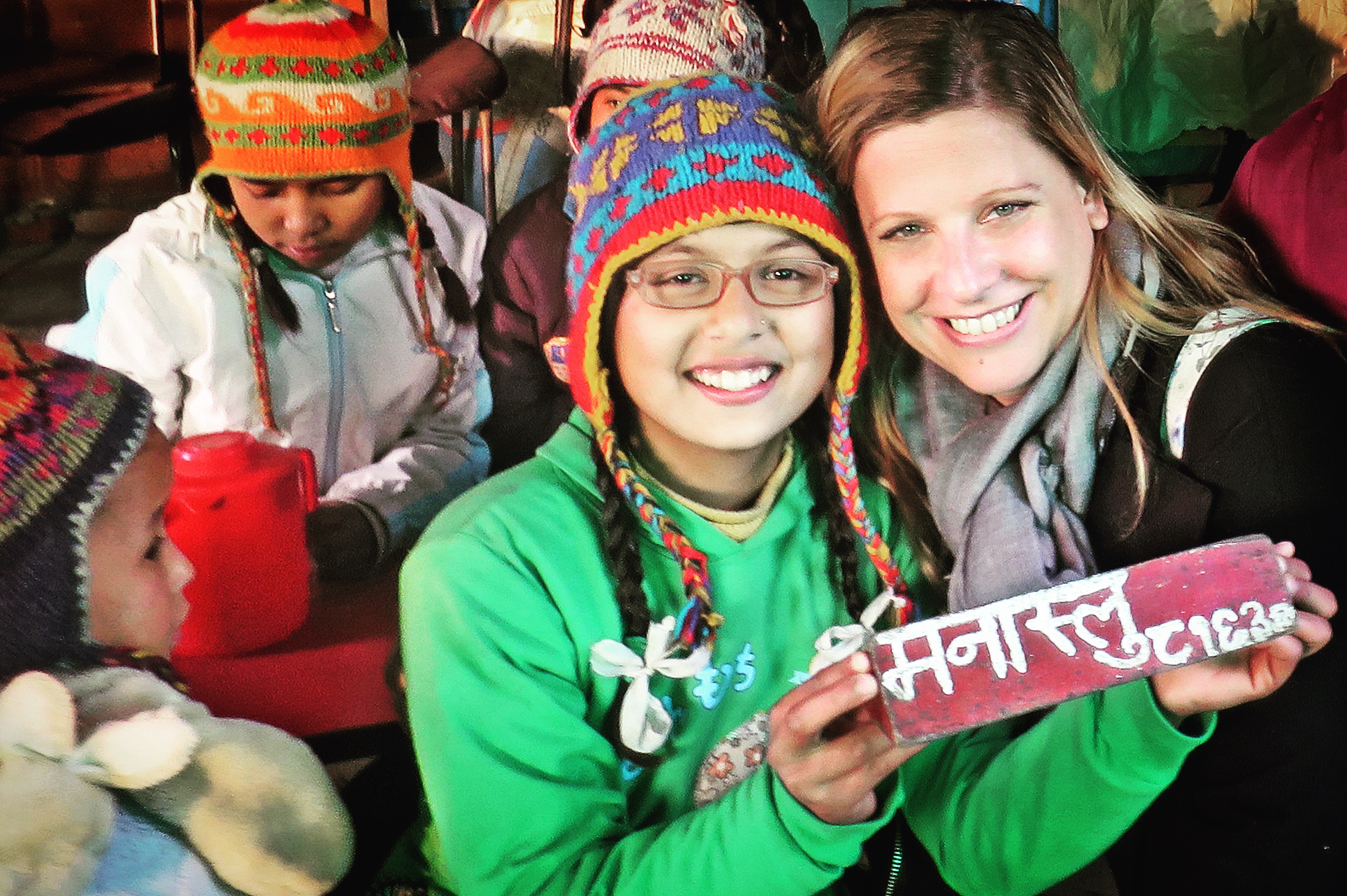 Besuch in einem Kinderheim in Nepal