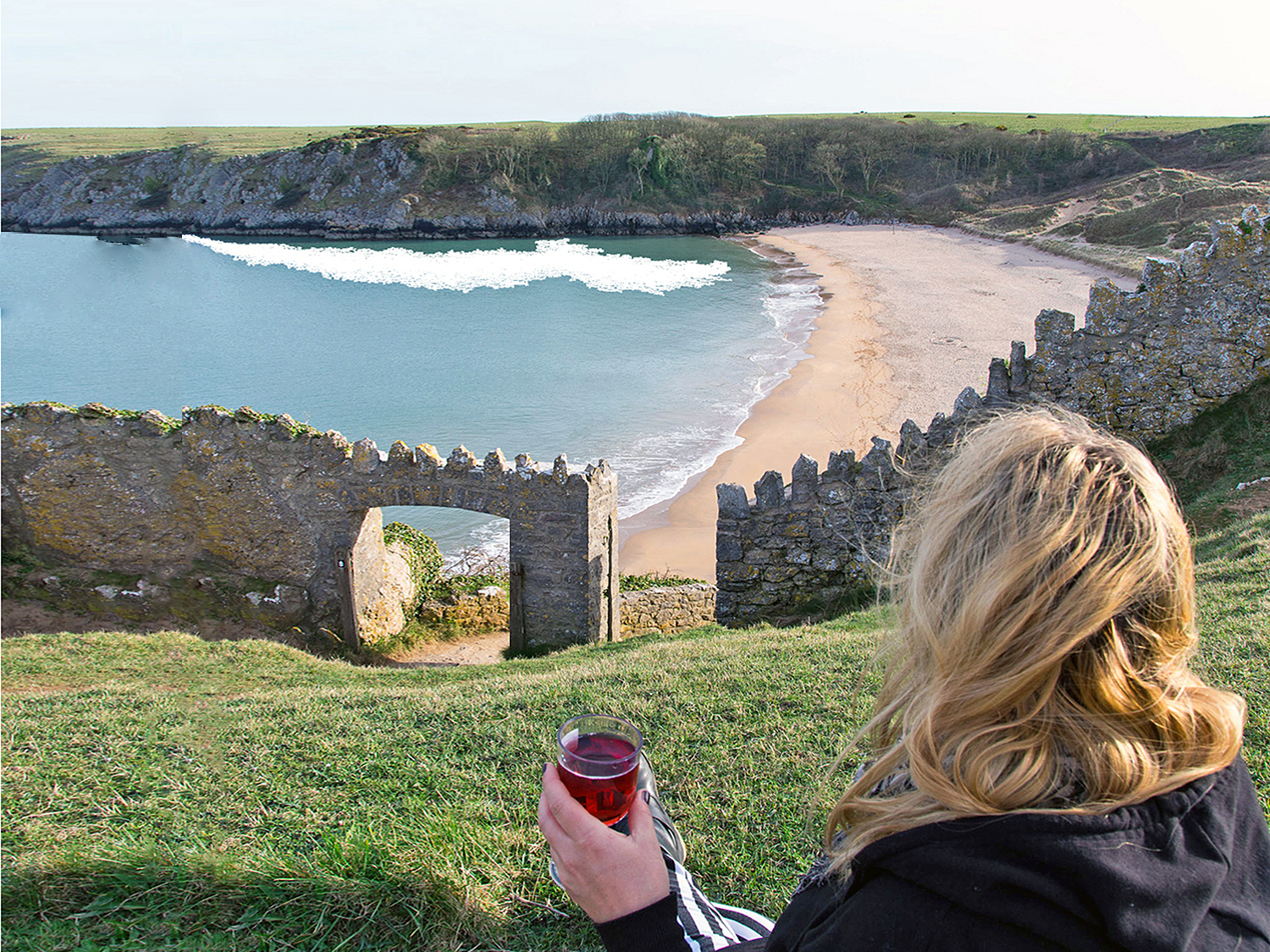 Barafundle Bay in Wales