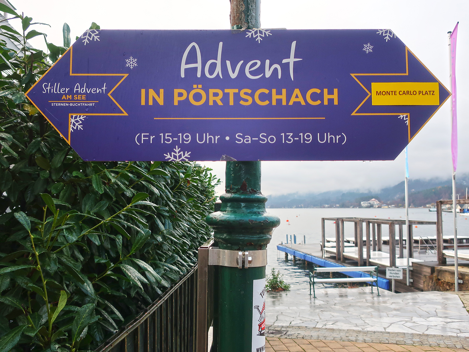 Christkindlmärkte in Kärnten: Schwimmender Advent am Wörthersee