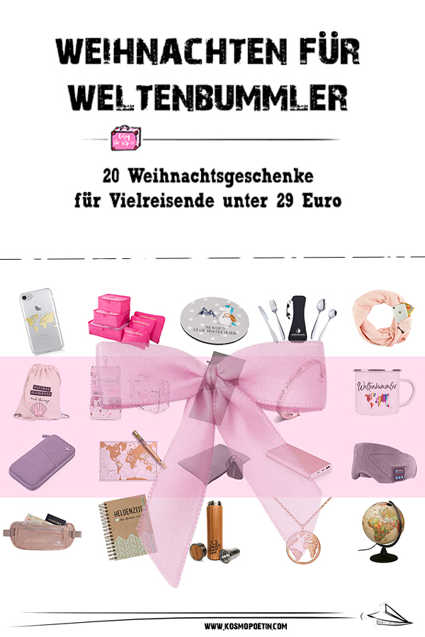 Weihnachten für Weltenbummler: 20 Weihnachtsgeschenke für Vielreisende unter 29 Euro