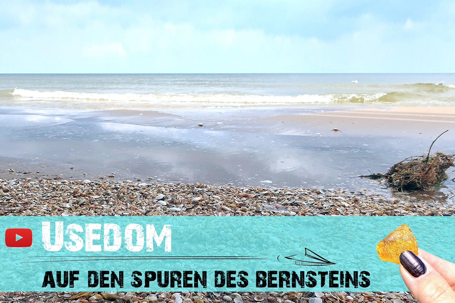 Reisevideo & Interview: Auf den Spuren des Bernsteins auf der Ostseeinsel Usedom