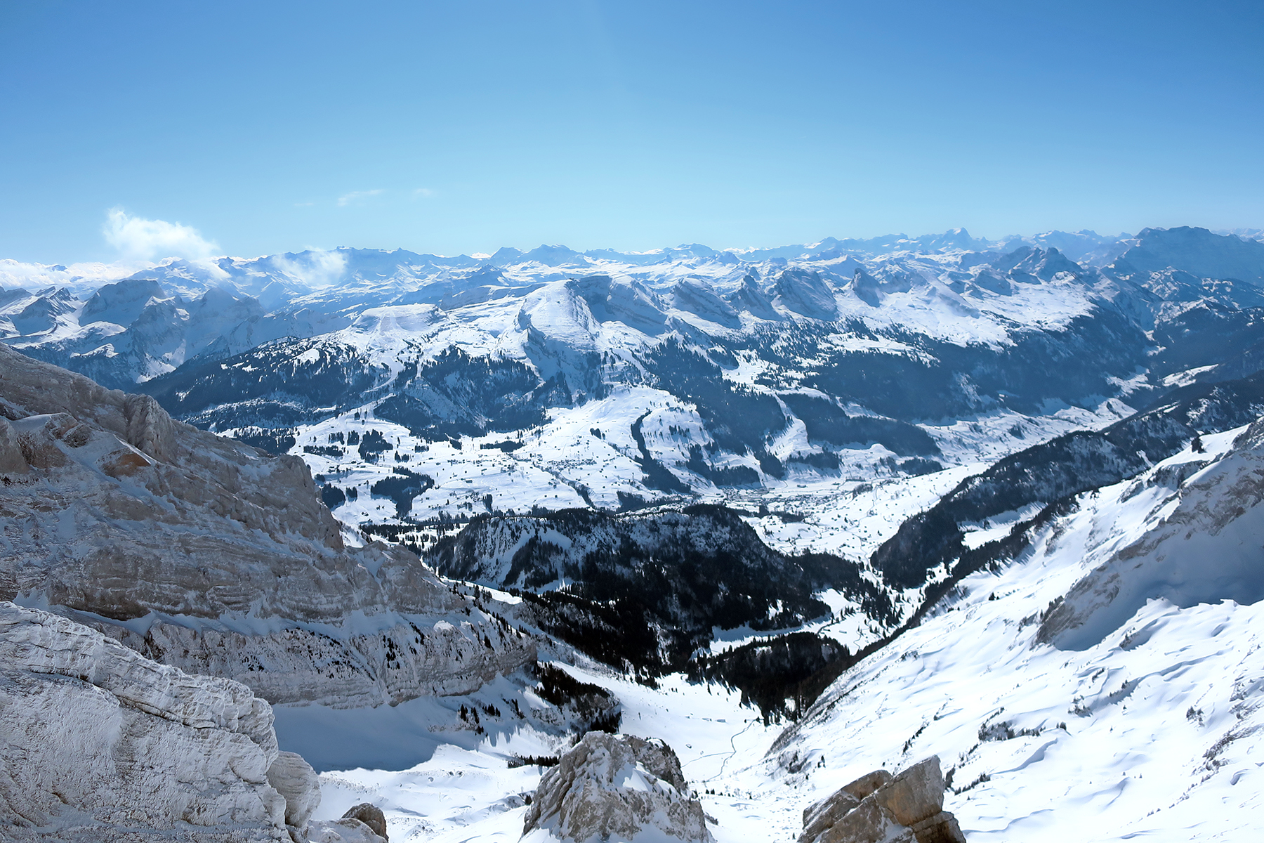 Sturm, Schnee & Säntis: Gefangen auf dem Gipfeli!