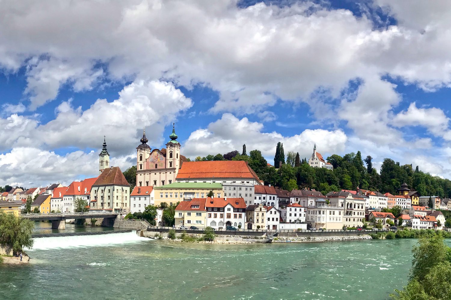 Zweiflüsse-Stadt Steyr
