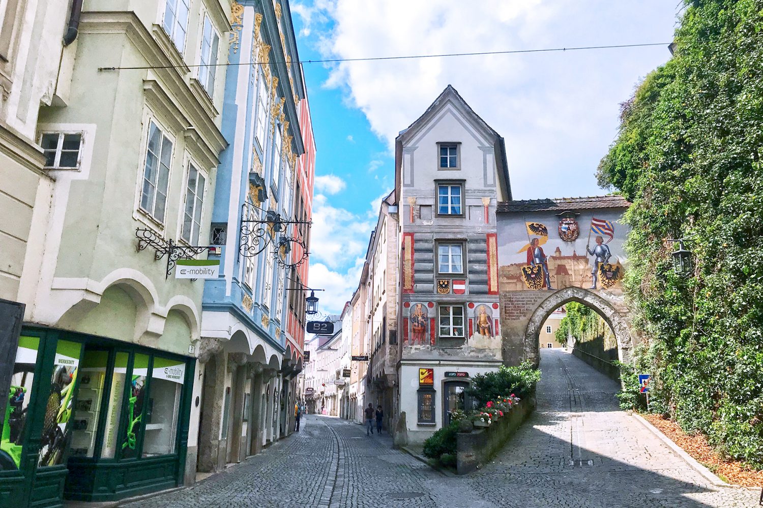 Zweiflüsse-Stadt Steyr
