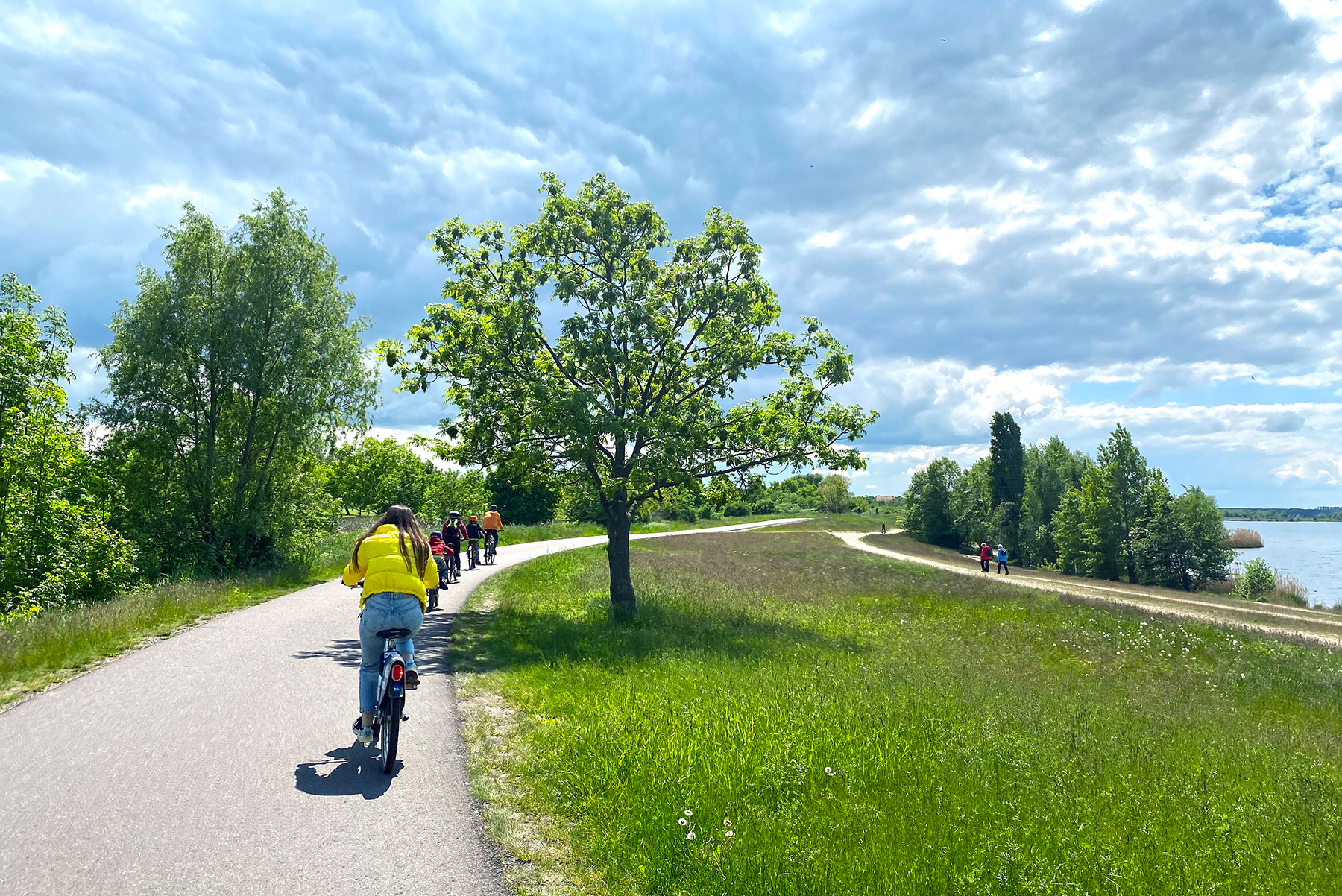 Radfahren in Leipzig: Radtour zum Cospudener See im Leipziger Neuseenland