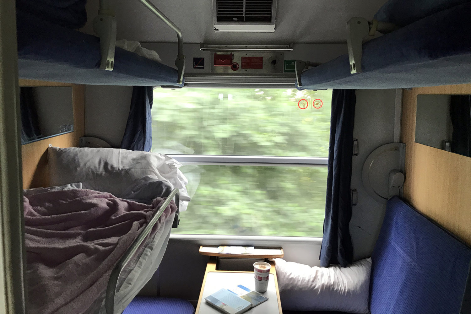20 Tipps für eine entspannte Reise im Nachtzug