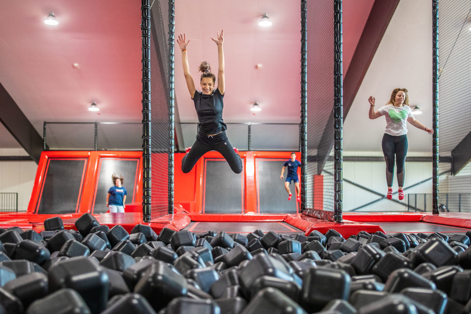 Familienurlaub im Fichtelgebirge: Jump and Climb