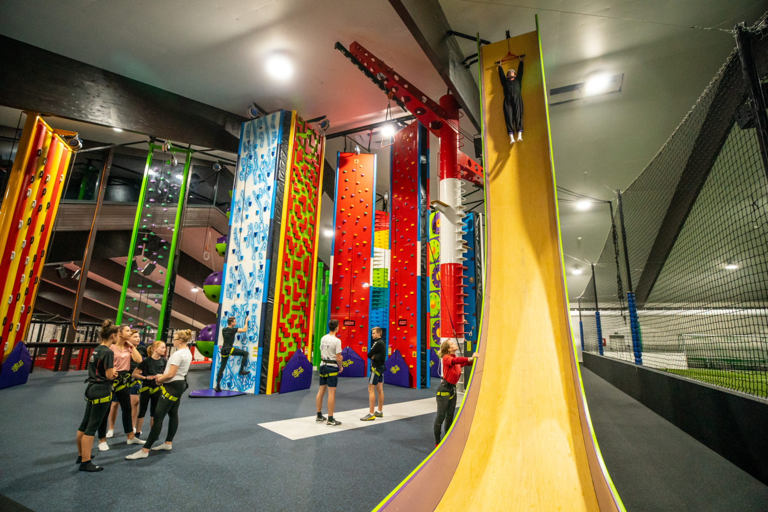 Familienurlaub im Fichtelgebirge: Jump and Climb